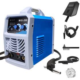 Aqtzgos 797427532305 Mig Welder 205amp Digital Inverter Igbt Stick Mma 110v Dual Voltage Ho