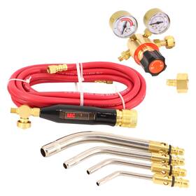 Arc Union 698032100494 Air Acetylene Torch Kit Fuel Gas Industry Standard Tips One Year Warranty Arc Union 698032100494 Air Acetylene Torch Kit Fuel Gas Industry Standard Tips One Year Warranty