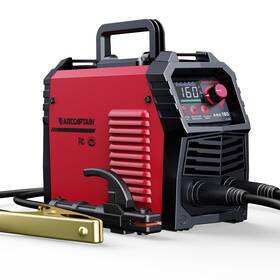 Arc160-zz01 Arccaptain Upgraded 110v/220v Stick Welder Large Led Display 160a Arc/lift Tig Weld Inch