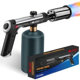 564568 Artflamm Powerful Propane Torch Gun Flamethrower With Turbo Mode Charcoal 564568 Artflamm Powerful Propane Torch Gun Flamethrower With Turbo Mode Charcoal