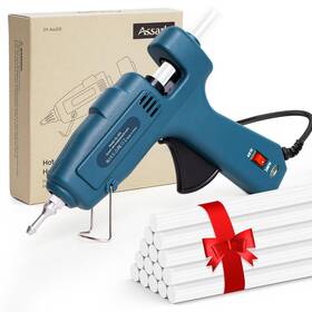 100w-u Assark Nl-203 Dual Power 60/100w Hot Glue Gun Fireproof Anti-drip Fast Dark Blue