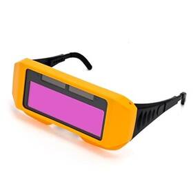 Al-yj-02-yellow Atemleh Welding Glasses Auto Darkening Goggles With Adjustable Shade Safety