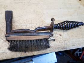 3051974 Atlas Dual Tool Vintage 1957 Tool-welding Chipping And Slag With Wire Brush Good