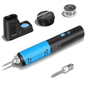 Aucanla 795847021737 Cordless Soldering Iron Kit Portable Pen With Digital Led Scr