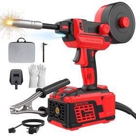 Auhobjeq 762531355478 120a Handheld Mig Welder 110v 2026 Upgraded Flux Core Wire Feed Welding Mach