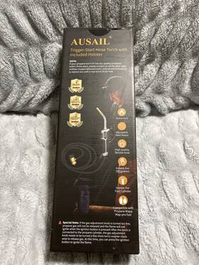 Ax1-028cga Ausail Trigger Start Propane Torch Kit Hose Holster New