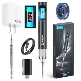 C210k Awgem Sj1 210k Soldering Iron Kit 100w High Power Portable With Tip A