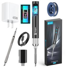 Sj1-245k Awgem Soldering Iron Kit - 100w High Power Portable With C245k