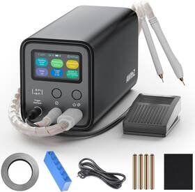 Uf20b Awithz 10.5kw 3-in-1 Capacitor Spot Welder Auto/manual/foot For 18650 Diy