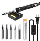 B07blk7d49 Tabiger Soldering Iron Kit Electronics With Adjustable Temperature And
