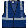 B121-s-m Ml Kishigo Mens Enhanced Visibility Economy Mesh Royal 801094950352