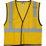 B125-s-m Ml Kishigo Mens Enhanced Visibility Economy Mesh Yellow 801094950598