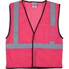 B126-s-m Ml Kishigo Mens Enhanced Visibility Economy Mesh Pink 801094950659