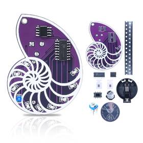 Fba21428 Banria Smd Soldering Practice Kit Led Seashell Design Project Ideal F