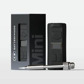 Batterymods 445037649649 Mini Rechargable Soldering Iron - Black