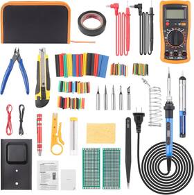 N025090403 Bdjhmp Soldering Iron Kit Digital Multimeter 80w 5 Tip