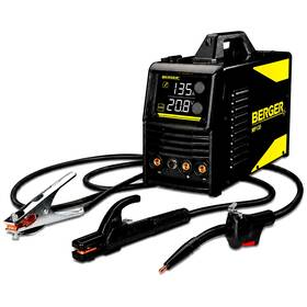 72271 Berger 3-in-1 135 Amp Multiprocess Welder 120v Flux Core Tig Stick Inverter Portable