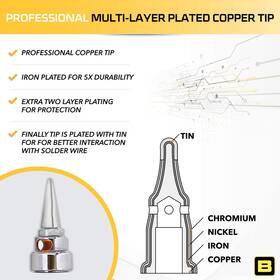Bst-t160cn5-p Berkling Soldering Iron Tip For Bsg-668 Professional Butane 1 Bst-t160cn5-p Berkling Soldering Iron Tip For Bsg-668 Professional Butane 1