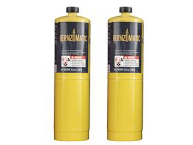 Bernzomatic 014045781114 Pre-filled Map-pro Gas Torch Style Cylinder 14.1 Oz - Pack Of 2