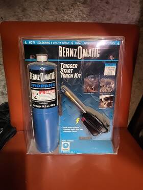 Ts1500kc Bernzomatic 070042190205 Trugger Start Torch Kit Can And Tip - New In Box