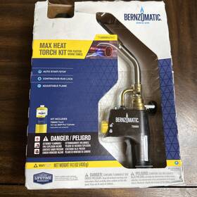 8000bzkc Bernzomatic Max Heat Torch Kit Ts Propane