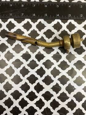 T-681 Bernzomatic Vintage Brass Torch Head #t-681 Made In Rochester Ny