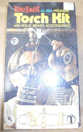 Ul888 Bernzomatic Propane Torch Kit Usa 3 Tips Lighter Ul888 Bernzomatic Propane Torch Kit Usa 3 Tips Lighter