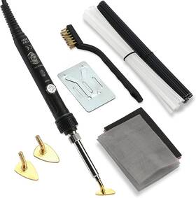 Biajiya 445051159155 Plastic Welding Kit For Surface Repair Adjustable Temperature Welder Tool C