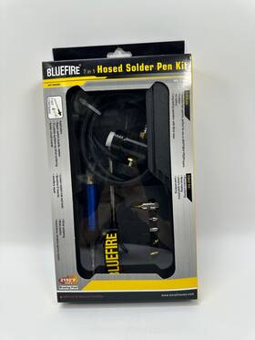 Ht-1933-k Blue Fire Co. Bluefire Propane / Map Gas Soldering Torch Head Multi-function Kit With 3ft Hose Ht-1933-k Blue Fire Co. Bluefire Propane / Map Gas Soldering Torch Head Multi-function Kit With 3ft Hose