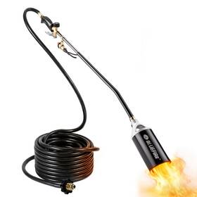 Bf-1711 Bluefire Weed Torch For Outside High Output Propane Kit With 10ft Hose
