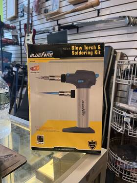 Ht-908k Bluefire Butane Soldering Iron Kit Portable Mini Torch Self-igniting Cordless