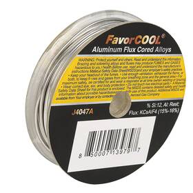 J4047a Bluefire 1/4 Lb Low Temperature Aluminum Brazing Rods Flux Cored