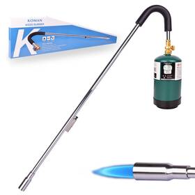 Bluefire Koman-q0001t Koman Weed Torch Propane Burner 35 Inch Long Arm Fuel By 1lb Gas Cylinder