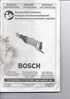 Rs15 Bosch Reciprocating Book Safety Instruction Operating