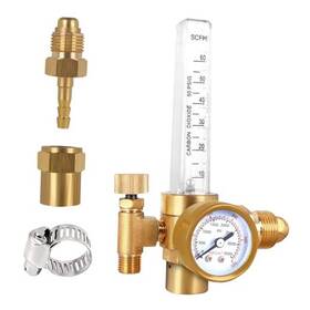 Bo191 Boweld Argon/co2 Mig Tig Flow Meter Gas Regulator Gauge Welding Weld