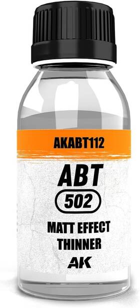 Abt112 Brand Abteilung 502 Matt Effect Thinner 100ml Bottle