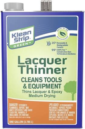 Gkgl75008 Brand Klean-strip Green Lacquer Thinner 1-gallon No Size Color