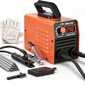 Branded Hgnvgz-1212 Super Mini Stick Welder Machine 110v 250a Arc Portable Mma Welding Fo