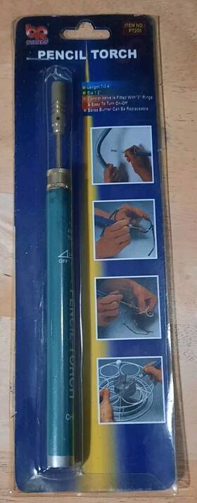 Pt200 Brtools Br Tools Pencil Torch Vintage Rare