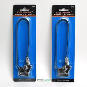 Czfs2 Cal Hawk 2 Pc Welding Ignitor With 6 Flints Oxy Acetylene Torch Striker Spark Lighter Lot