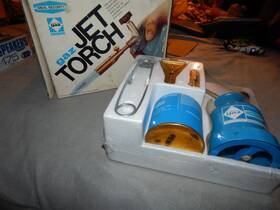 Db7020 Camping Gaz International Vintage Nos Rare Jet Torch 5 Pc Estate Find