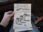 Care Heavy-duty Operation Manual Holeshooters Milwaukee