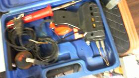 6846 Case Cummins Soldering Gun And Iron Set 6846 Case Cummins Soldering Gun And Iron Set