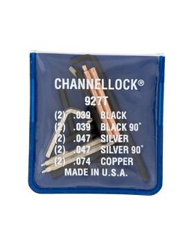 927t Channellock 025582589811 Replacement Tips Steel 927 Tip Kit