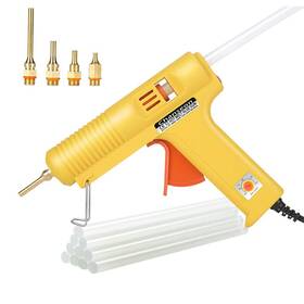 Rt5805 Chanseon 150 Watts Industrial Hot Melt Glue Gun Us Plug Yellow Set