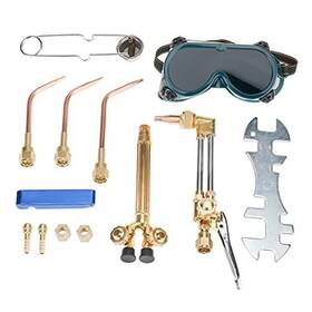 Cta-0140 Chentaitrading Oxygen And Acetylene Cutting Torch Kit Gas Welder Set 12 Pcs Welding
