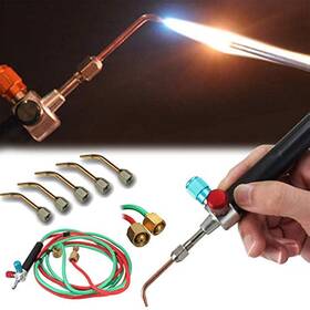 Cherish Xt 657379364290 Jewelry Micro Mini Gas Little Torch With 5 Tips Welding Soldering Torches Kit