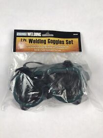 35711 Chicago Electric Welding Goggles Two Piece 1 Clear Flip #10 Dark Lenses New