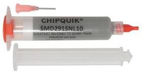 Smd291snl10 Chip Quik 818497013737 Chipquik Solder Paste Rework Sn96.5 3ag 0.5cu 10cc