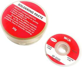 Hyct201 Chutu 2 In 1 Welding Kit Solder Flux Paste No-clean Wick Removal Ros